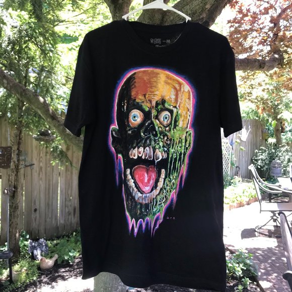 Cavity Colors Tops - Return of The Living Dead Neon Zombie T-Shirt